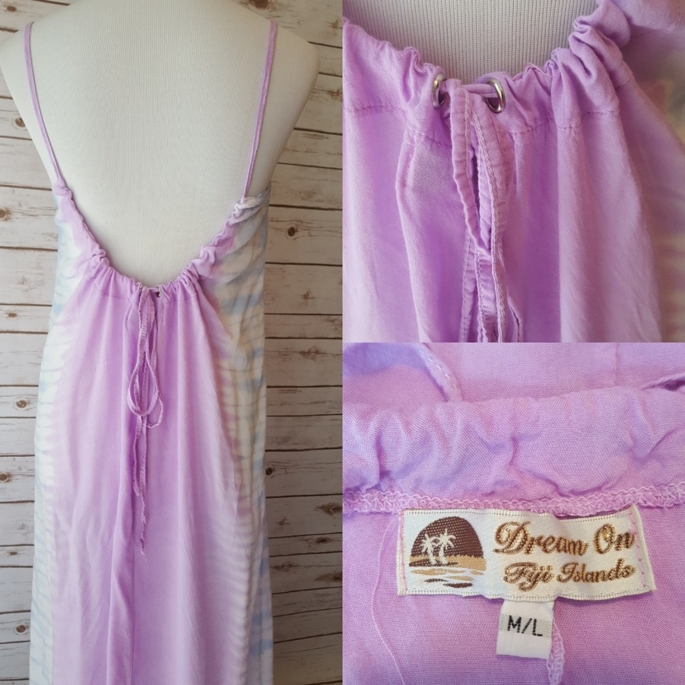 Beautiful flowy, lightweight summer dress size M/L - Picture 2 of 2